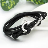 Boniskiss Fish Hook Wrap Nylon Rope Bracelet