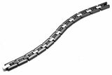 Boniskiss Ceramic Stainless Steel Carbon Fiber Bracelet